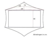 3F UL GEAR Lanshan 2 PRO 2-persoons tent - Brown thumbnail