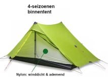3F UL GEAR Lanshan 2 PRO 2-persoons tent - Brown thumbnail