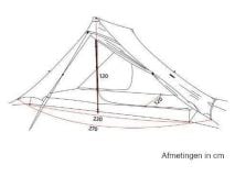 3F UL GEAR Lanshan 2 PRO 2-persoons tent - Brown thumbnail
