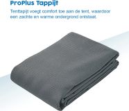 ProPlus Tenttapijt 250 x 300 cm - Anthracite thumbnail