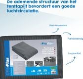 ProPlus Tenttapijt 250 x 300 cm - Anthracite thumbnail