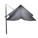 Garden Impressions Hawaii Big Pole parasol-3x4m-telescopisch thumbnail