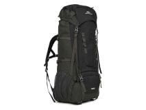 Dutch Mountains 65-75 liter backpack met regenhoes - Black thumbnail