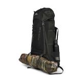 Dutch Mountains 65-75 liter backpack met regenhoes - Black thumbnail