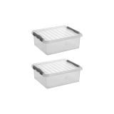 Sunware Q-line 25 liter set van 2 opbergboxen thumbnail
