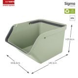 Sunware Sigma home 45 liter sorteer unit - Green thumbnail