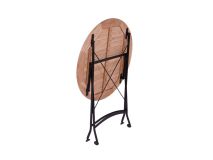 MaximaVida Toscana ronde bistroset zonder armleuning - 70cm thumbnail
