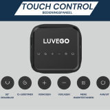Luvego 2000 watt elektrische ventilator kachel thumbnail