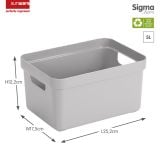 Sunware Sigma home 5 liter opbergbox - Grey thumbnail
