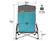 Uquip Sandy XL strandstoel thumbnail