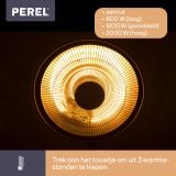 Perel PHS2000-R staande terrasverwarmer - 2000 watt thumbnail