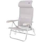 Crespo AL-205 Compact Light Grey strandstoel thumbnail