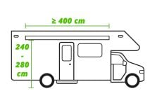 Obelink Ambassador 320 Easy Air Connected caravan en camper voortent thumbnail