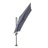Garden Impressions Hawaii S donkergrijs vierkante zweefparasol thumbnail