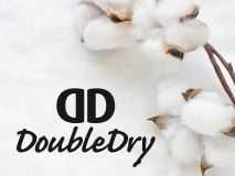 DoubleDry Flanel 90x200 cm hoeslaken - bruin thumbnail