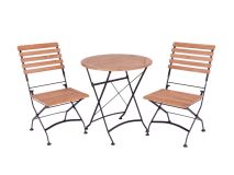 MaximaVida Toscana ronde bistroset zonder armleuning - 70cm thumbnail