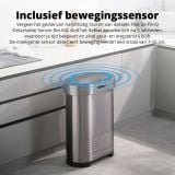 FlinQ opvouwbare sensor prullenbak - 60 liter thumbnail