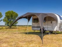 Campooz Trekking caravanluifel 350 cm - zwart thumbnail