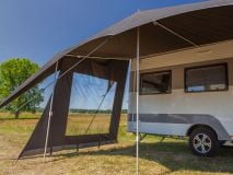 Campooz Trekking caravanluifel 350 cm - zwart thumbnail