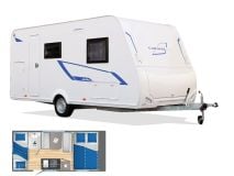 Caravelair Alba 466 2024 caravan thumbnail