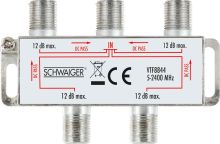 Schwaiger VTF8844 4-weg 9 dB verdeler thumbnail