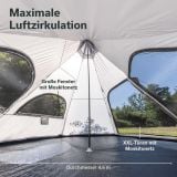 Skandika Hetta 460 Protect tent - Beige thumbnail
