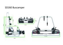 Enduro SD260 buscamper fietsendrager thumbnail