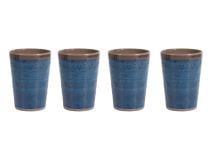 Bo-Camp Halo set van 4 melamine bekers - Blue thumbnail