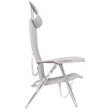 Crespo AL-205 Compact Light Grey strandstoel thumbnail