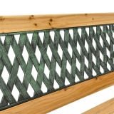 Pisa 2-persoons houten tuinbank thumbnail