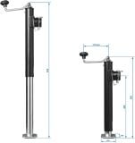 ProPlus TH52/5000 Heavy Duty steunpoot - 2500 kg thumbnail