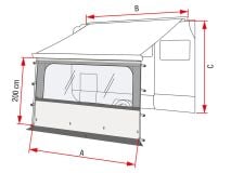 Fiamma Blocker Pro voorwand 280 thumbnail