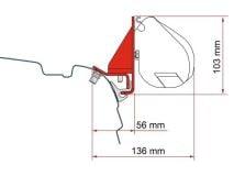 Fiamma F35 adapter combi rail bracket thumbnail