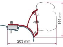 Fiamma F43 adapter VW T5/T6 Transporter Multivan thumbnail