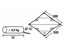 Obelink Tarp 3 500 x 500 cm thumbnail