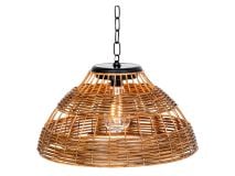 Lumineo Natural rieten solar hanglamp thumbnail