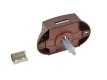 Spanjolet drukknopslot - Brown thumbnail