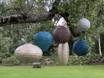Lumiz Mandela Balloon 30 solar lampion - Dark blue thumbnail