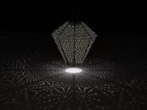 Lumiz Sashiko Diamond 28 solar lampion - Light green thumbnail