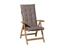 Madison Basic taupe hoge rug tuinkussen thumbnail