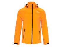 Nordberg Eldgrim Bright Orange heren softshell jas thumbnail