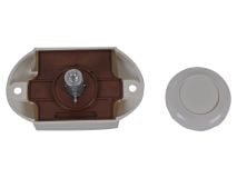 Obelink push-lock set - White thumbnail