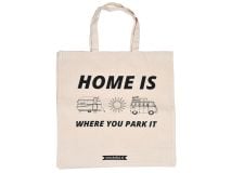 Obelink Home is where you park it canvas tas thumbnail