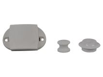 Obelink push-lock set - White thumbnail