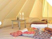 stof in de ogen gooien Fonetiek Doe voorzichtig Obelink Sahara 400 Deluxe Bell tent