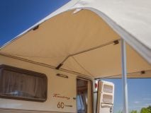 Campooz Travelling caravanluifel 260 cm - grijs thumbnail