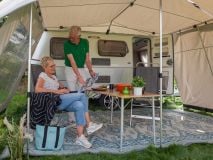 Campooz Travelling caravanluifel 260 cm - grijs thumbnail
