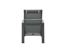 Garden Impressions Max loungestoel met voetenbank - Light grey thumbnail