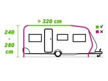 Obelink Ambassador 320 Easy Air Connected caravan en camper voortent thumbnail