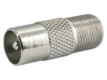 Schwaiger F-stekker - coax male adapter thumbnail